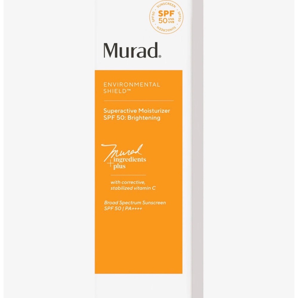 Murad Superactive Moisturizer SPF 50: Brightening 1.7 fl oz, Unsealed in Box